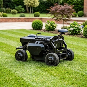Tondeuse à gazon robotisée autonome sans fil entièrement électrique <span class=keywords><strong>BISON</strong></span>-R3, largeur <span class=keywords><strong>de</strong></span> coupe <span class=keywords><strong>de</strong></span> 45 cm, pour l'entretien des pelouses <span class=keywords><strong>de</strong></span> jardin à domicile - Product Image 1