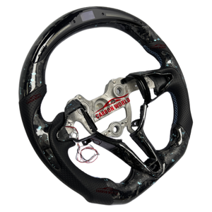 Volante Deportivo de Fibra de Carbono para <span class=keywords><strong>Hyundai</strong></span> Elantra N I30N 2022, Piezas de Mejora para el Interior del Automóvil - Product Image 1
