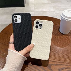 Cover posteriore per telefono cellulare in tessuto morbido in TPU stile semplice per iPhone 15 Pro 14 Plus 13 Pro Max 12 XR XS - Product Image 1