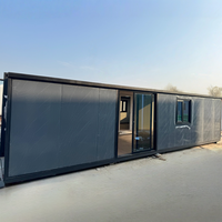 Maison préfabriquée pliable et extensible de 30 pieds, de qualité durable, imperméable, isolée thermiquement, écologique, mobile, modulaire, pour hôtel