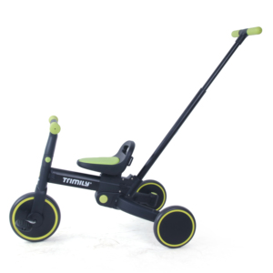 Trimily T806 Multi-funzione bambini Trike passeggino triciclo per bambini con ruota deformabile e genitore Push Bar, piegare il telaio per riporre - Product Image 1
