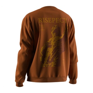 Sweat-shirt à col rond de qualité supérieure, doux et respirant, pull unisexe à manches longues, idéal pour la salle de sport, les voyages et le streetwear - Product Image 6