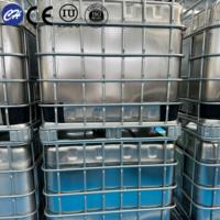 Conteneur mobile IBC en acier inoxydable certifié CE ISO pour le stockage de liquides chimiques, d'huile et d'eau