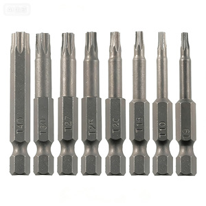 Hex Shank Hollow <b>Torx</b> Screwdriver <b>Bit</b> 6 Mm Stainless Steel High Hardness Magnetic For Electric Pneumatic Drill - Product Image 2