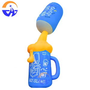 Inflatable phim hoạt hình bia có thể không khí mô hình đạo cụ trang trí cho các hoạt động sáng tạo trong trung tâm mua sắm ngoài trời, công viên và danh lam thắng cảnh - Product Image 5