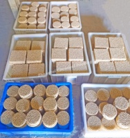 Filtre en mousse céramique poreuse en carbure de silicium pour la fonte du fer SIC