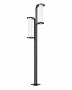 โคมไฟสนาม LED Lumind รุ่นใหม่ ทรงสี่เหลี่ยม 12W สำหรับภายนอกอาคาร กันน้ำ IP65 วัสดุอะลูมิเนียมหล่อขึ้นรูป เหมาะสำหรับสวน วิลล่า และสวนสาธารณะ - Product Image 1