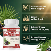 Capsules d'extrait d'huile de palmier nain (Saw Palmetto) OEM à base de plantes, 3600 mg, pour la santé de la prostate masculine et la croissance des cheveux