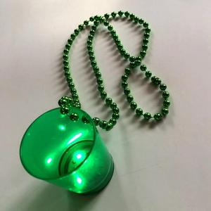 Hot Selling PP LED Glowing <strong>Party</strong> Cups Custom Logo Shot <strong>Glasses</strong> with Bead Necklace Beads Cup <strong>Party</strong> Decorations for Night Clubs - Product Image 5