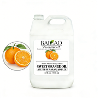 Huile aromatique naturelle à l'orange douce pressée à froid, qualité alimentaire, huile d'orange