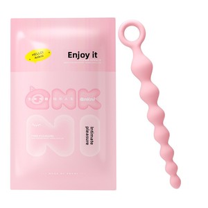 Juguete Sexual de Silicona Rosa Misterioso con Cuentas Graduales para Estimulación Anal/Vaginal, de Doble Uso, Impermeable, para Hombres <span class=keywords><strong>y</strong></span> <span class=keywords><strong>Mujeres</strong></span> - Product Image 6
