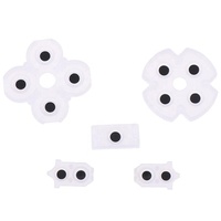 5PCS Pièces De Rechange Pour PS4 Contrôleur Conducteur Tampons En Caoutchouc De Silicone Pour P4 JDS JDM 030 D Pad Bouton