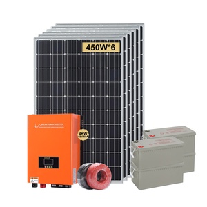 Système solaire intelligent Sps4kw Bibo sans marque, système d'énergie solaire hors réseau 4kw, système solaire hors réseau complet - Product Image 1