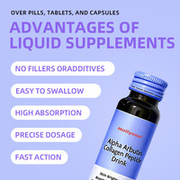 Complément beauté pour éclaircir et hydrater la peau, élasticité et éclat de la peau, antioxydant, boisson au collagène et aux peptides d'alpha-arbutine 7D