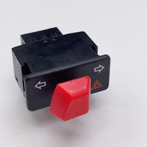 Pièces de moto, interrupteur double clignotant pour moto/vélo électrique, clignotant 34 mm avec interrupteur d'avertissement de danger, cinq interrupteurs principaux - Product Image 5