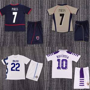 Retro kış nefes anti-bakteriyel <span class=keywords><strong>Jersey</strong></span> futbol forması yetişkinlerin takım elbise Gunners Henry Inter Milan Roma Batistuta Milioti - Product Image 2