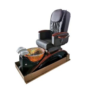 Sillón de Pedicura Eléctrico Reclinable de Madera de Alta Calidad, sin Necesidad de Fontanería, para Masajes, Manicura y Spa de Pies, para Salón de Belleza - Product Image 3