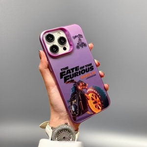 Funda para Teléfono Móvil con Diseño de Motocicleta para 17 Pro Max, con Galvanoplastia y Función Antihuellas - Product Image 4