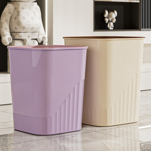 Contenedor de Basura Rectangular de 12L, Tamaño Grande, para Uso en Interiores, Hogar, Cocina, Oficina - Product Image 1