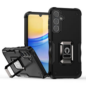 Armor Rugged Tpu soporte de anillo de Metal magnético Kickstand funda de teléfono celular para <span class=keywords><strong>Samsung</strong></span> <span class=keywords><strong>Galaxy</strong></span> A35 A55 A34 5G cubierta de protección - Product Image 2