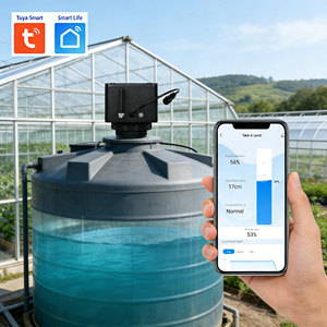 Detector de Agua Subterránea Inteligente con APP Tuya, Indicador de Nivel de Tanque Ultrasónico a Batería, Sensor de Nivel de Líquido Alto/Bajo con Energía Solar - Product Image 5