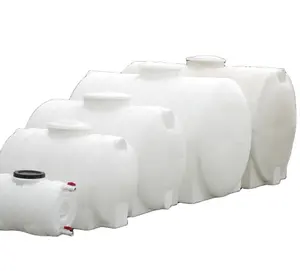 Tanque de água para armazenamento, tanque de água horizontal, tanque de água de 100l até 5000l