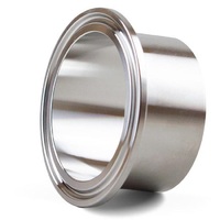 Férula Tri-Clamp de Acero Inoxidable SS304 SS316L, Tamaños de 1/4 a 20 Pulgadas, Disponibilidad Inmediata, Estándar ISO DIN 3-A, Material C22 2205
