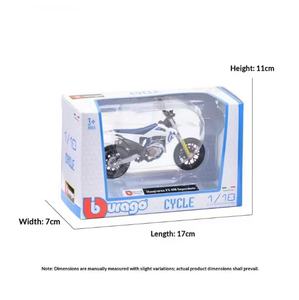Modèle de moto Husqvarna FS <span class=keywords><strong>450</strong></span> Supermoto en alliage, fini, avec fonction de contrôle de la force - Product Image 5