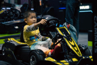 Simulador de Go Kart CAMMUS, Instalaciones de Entretenimiento para Niños de 3 a 18 Años, Juego de Volante para PC, para Interiores y Exteriores