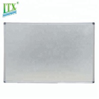 Tableau blanc effaçable à sec en Aluminium, tableau de bureau mural magnétique pour l'école