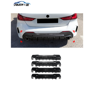 Separador de difusor trasero de material plástico negro brillante F40 Sline para <span class=keywords><strong>BMW</strong></span> <span class=keywords><strong>1</strong></span> Series F40 M Sport 2019-2024 - Product Image 1