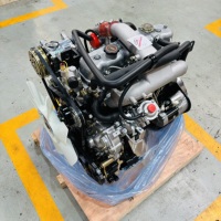 Moteurs Diesel Neufs 4JB1T 4JB1 NKR 2.8 avec Compresseur et Pompe Hydraulique pour Isuzu