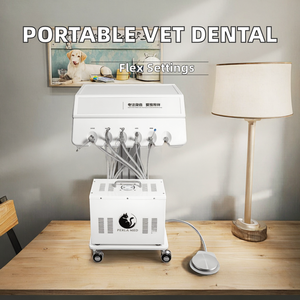 Портативная Стоматологическая терапевтическая машина с стоматологической турбинной установкой, клиническое оборудование для домашних животных, ветеринарные инструменты - Product Image 2