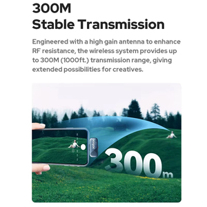 GODOX Cube-SC/SL Kit2 Funk mikrofon 2,4 GHz Max 300M LOS Range Pro Audio aufnahme für <span class=keywords><strong>Interview</strong></span>-Vloging Live-Streaming - Product Image 4
