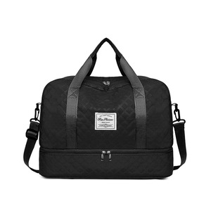 Nouveau sac de voyage minimaliste tendance avec séparation sec/humide, conception à manchon pour trolley, grande capacité, extensible, sac de rangement pour la gym - Product Image 6