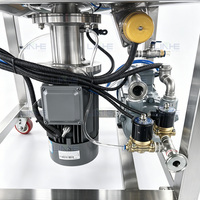 Équipement de fabrication de cosmétiques pour le soin du visage, machine à émulsionner les crèmes, mélangeur d'émulsification, émulsifiant sous vide