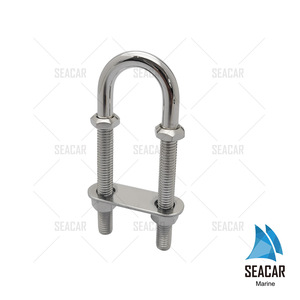 Boulon en U en acier inoxydable Seacar 8 mm, accessoire pour bateau, matériel marin - Product Image 1