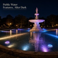 Lumière subaquatique pour fontaine paysagère, piscine, IP68, acier inoxydable 304, DMX RGBW 2700-7000K, garantie 5 ans pour l'extérieur, jardin, eau