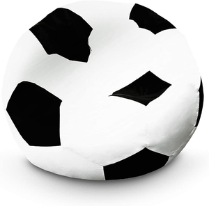 Nuevo Sillón Puff Personalizado <span class=keywords><strong>2022</strong></span>, Diseño Moderno, Portátil, con Forma de Balón de Fútbol, Funda de Tela, para Exteriores - Product Image 6