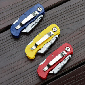 סכין שירות רב כלי oem סט עם 5 להבים חותך מתקפלים - Product Image 1