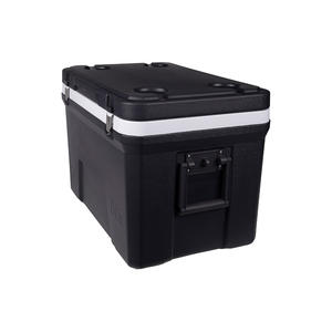 도매 캠핑 피크닉 블랙 단열 쿨러 박스 야외 휴대용 25L 식품 음료 보관 아이스 쿨러 박스 - Product Image 3