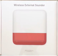 Hik Wireless External Sounder Alarm Intrusi Nirkabel AX PRO DS-PS1-E-WE