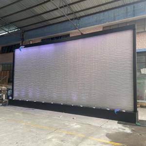 Decorative Stainless Steel Metal Mesh Water Curtain Waterfall Indoor Customized Modern Style - Product Image 1