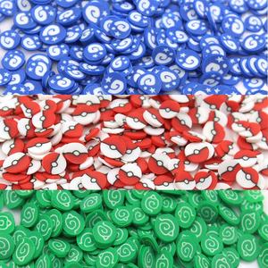 Bien vendu 1KG 5mm 3D Nail Art accessoires boules miracles tranches argile polymère Non toxique Simulation arrose Figurine motif - Product Image 4