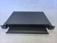 Boîtier de distribution optique (ODF) 1U 24 ports SC, type tiroir, pour centre de données, à montage en rack, pour brassage d'abonnés