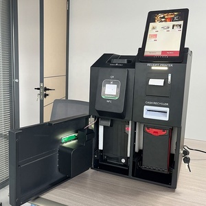 10.1 Inch Touch Screen Self Payment Kiosk Bill Acceptor Cash Recycler <b>Printer</b> QR <b>Scanner</b> Currency Change Self Service Kiosk - Product Image 4