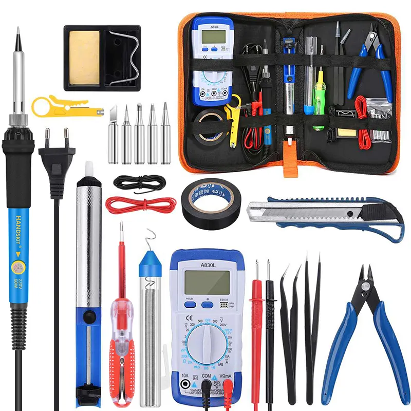 Soldering Iron Kit 60w/80w/90w Hot Sell Electronics Soldering Irons Kit High-quality Soldering Practice Kit Soldering Kit