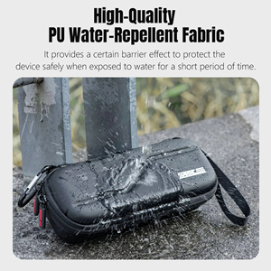 Sac de rangement portable pour <span class=keywords><strong>DJI</strong></span> <span class=keywords><strong>OSMO</strong></span> <span class=keywords><strong>Pocket</strong></span> 4, étui de transport, boîte d'accessoires, étui étanche en cuir PU, valise pour caméra d'action - Product Image 4