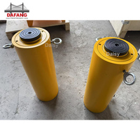 50T 200T vérin hydraulique à double effet de 100 tonnes vérin d'huile hydraulique de levage synchronisé avec unité de bloc d'alimentation hydraulique 5.5KW