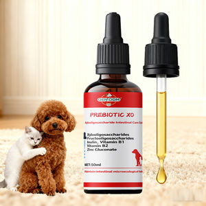 טיפות נוזליות פרוביוטיות בהתאמה אישית 50 מ\\\"ל, קסילואוליגוסכרידים וויטמין B1 לחתולים וכלבים - תמיכה חיסונית ובריאות המעיים, חיי מדף שנתיים - Product Image 2